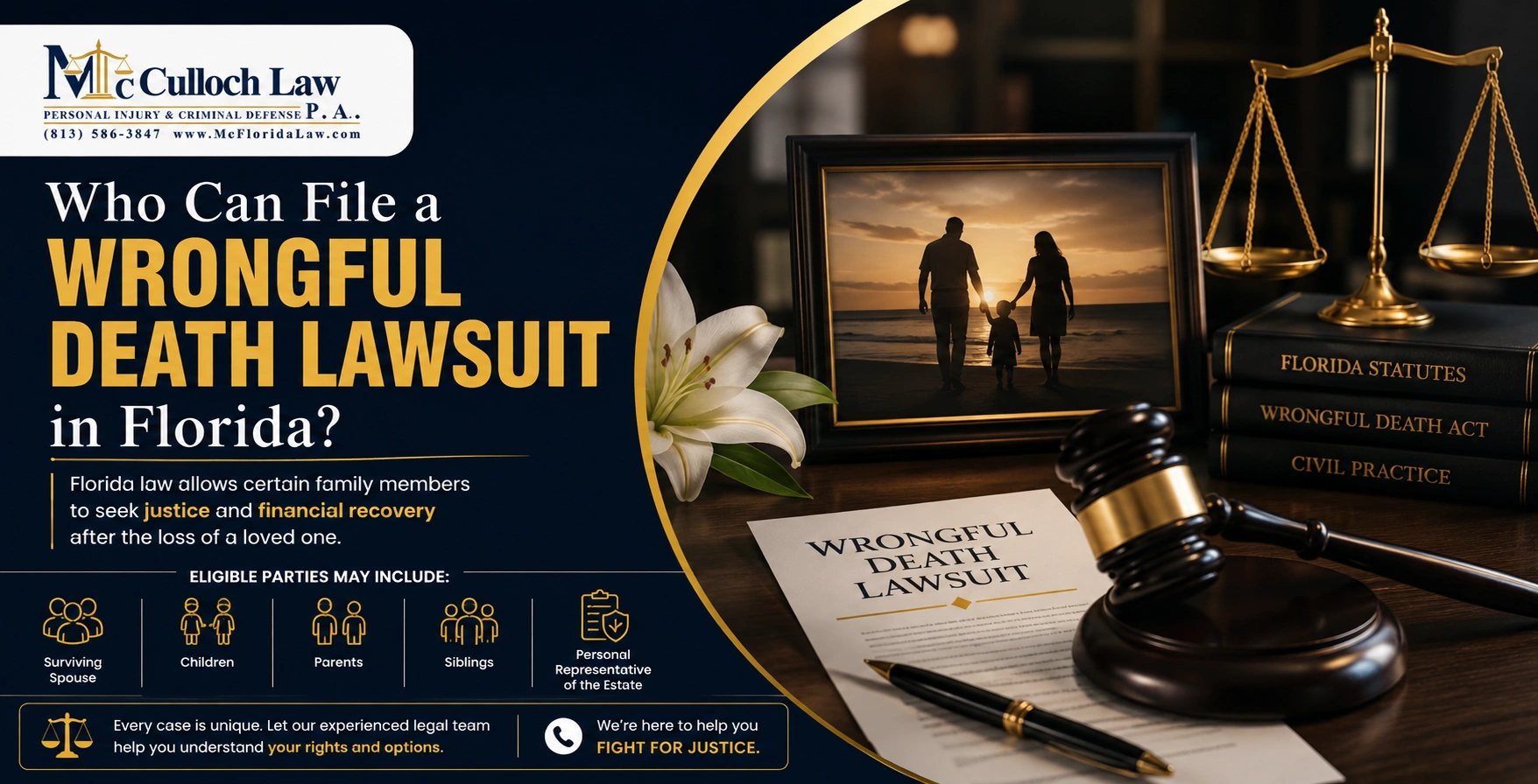 Who Can File a Wrongful Death Lawsuit in Florida?